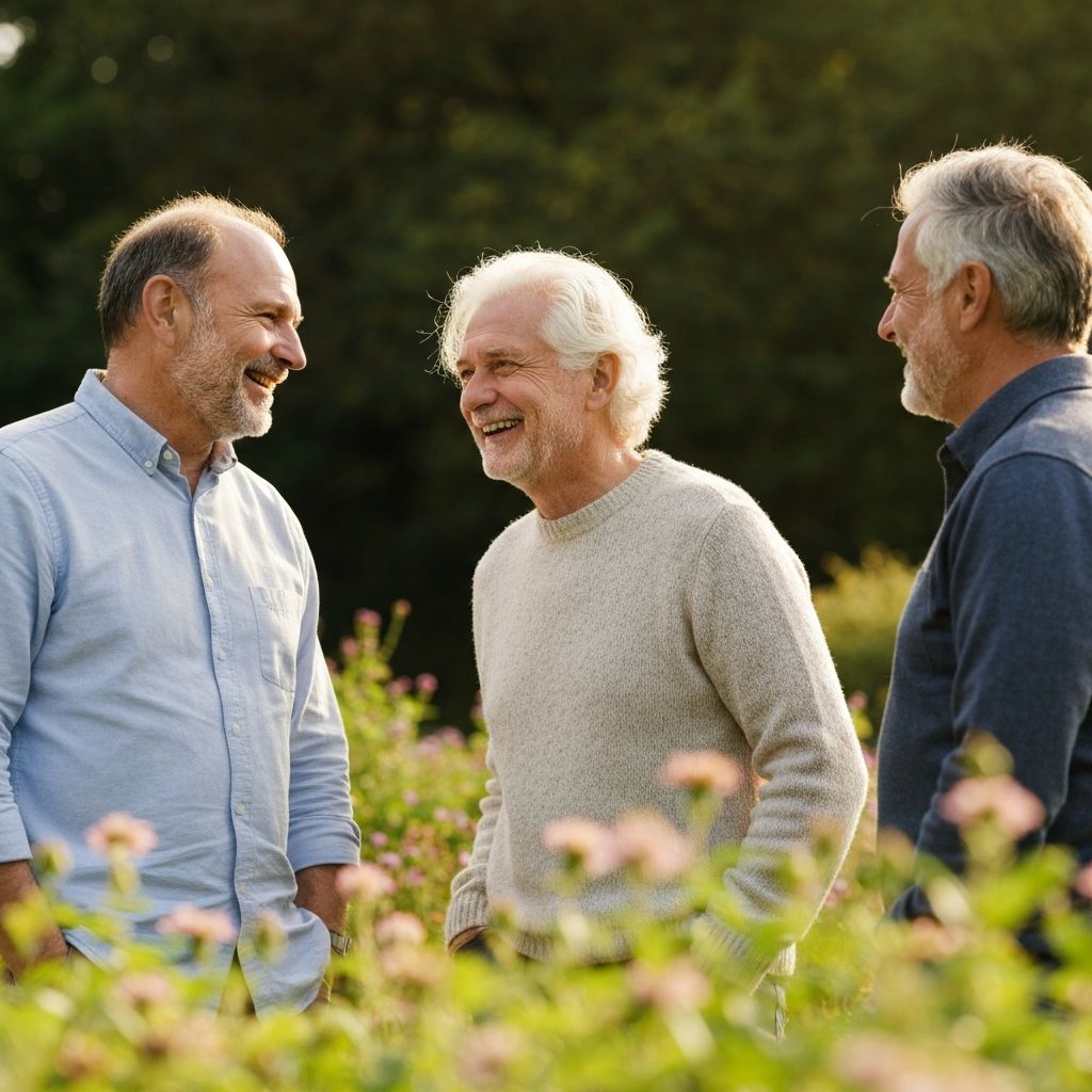 People engaged in conversation